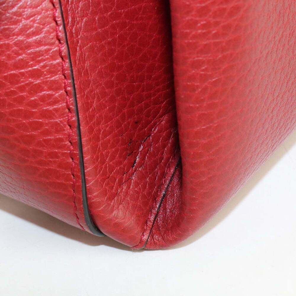 GUCCI Red Shoulder Bag - Picture 6 of 13
